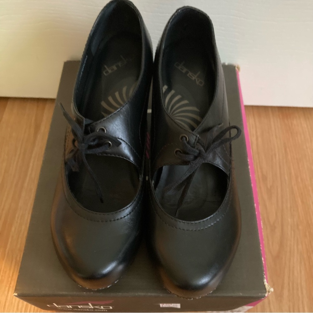Dansko Rory Black Full Grain high heels Size 40 - Picture 7 of 10